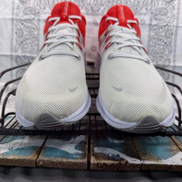 Nike Quest 4 Red White Gray Men's Running Shoes (DA1105-100) White Size 12 EUC - Picture 5 of 10
